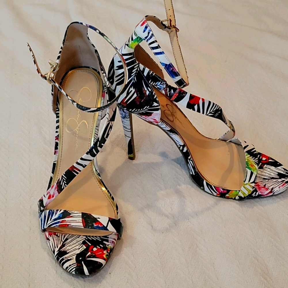 Jessica Simpson High Heel with Ankle Strap